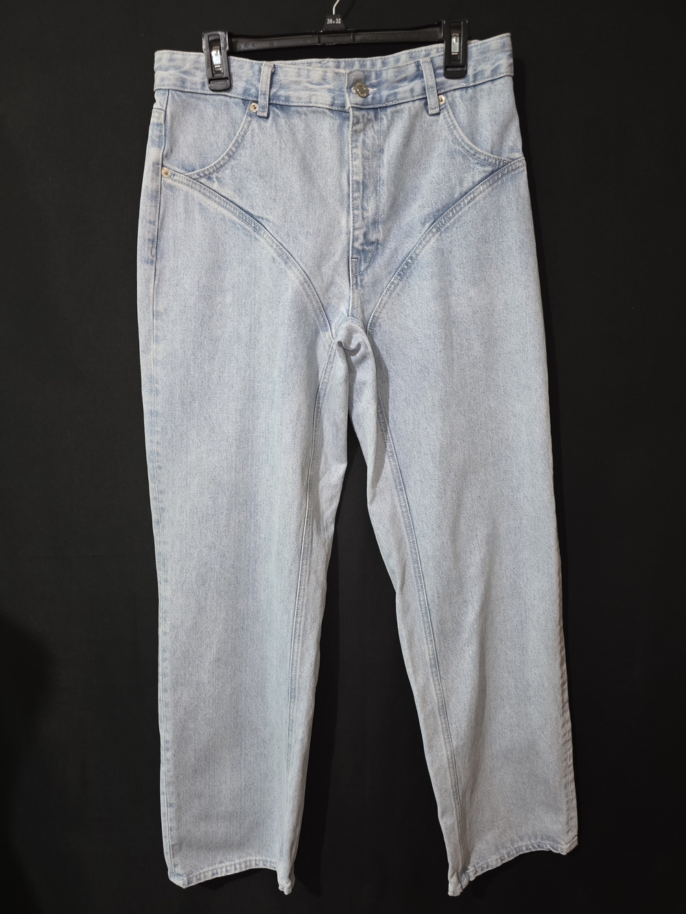 Zara Light Wash Straight-Leg Women's Jeans